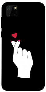 Чохол Серце в руці для Huawei Y5p