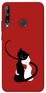 Чехол Влюбленные коты для Huawei Y7p
