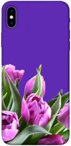 Чохол Тюльпани для iPhone XS Max