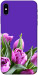 Чехол Тюльпаны для iPhone XS