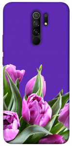 Чохол Тюльпани для Xiaomi Redmi 9