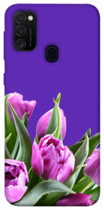 Чехол Тюльпаны для Samsung Galaxy M30s