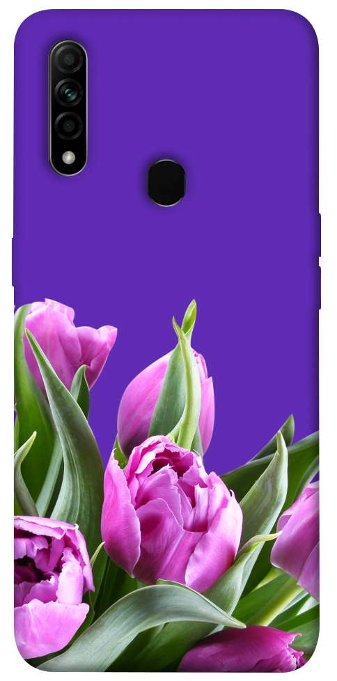 Чехол Тюльпаны для Oppo A31