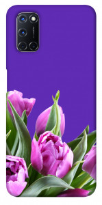 Чехол Тюльпаны для Oppo A52