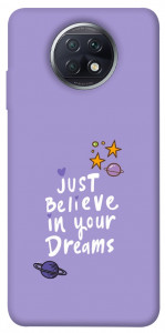 Чехол Just believe in your Dreams для Xiaomi Redmi Note 9 5G