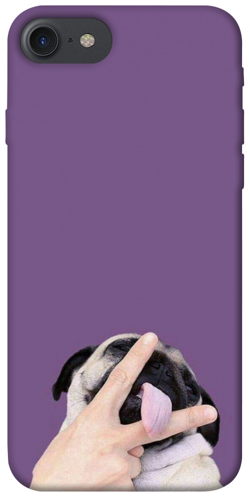 Чехол Мопс для iPhone 8