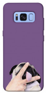 Чехол Мопс для Galaxy S8 (G950)