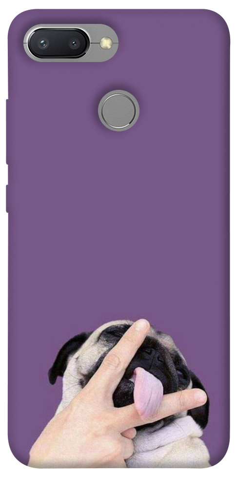 

Чехол Мопс для Xiaomi Redmi 6 1117834