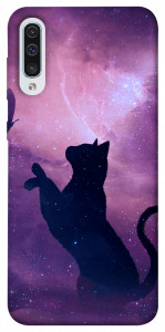 Чохол Кіт та метелик для Samsung Galaxy A50s
