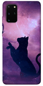 Чохол Кіт та метелик для Galaxy S20 Plus (2020)