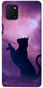 Чохол Кіт та метелик для Galaxy Note 10 Lite (2020)