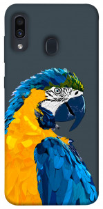 Чехол Попугай для Samsung Galaxy A20 A205F