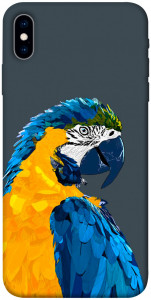 Чехол Попугай для iPhone X (5.8")