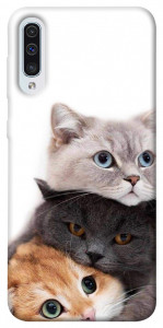 Чехол Три кота для Samsung Galaxy A50s