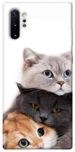 Чехол Три кота для Galaxy Note 10+ (2019)
