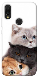 Чехол Три кота для Xiaomi Redmi 7