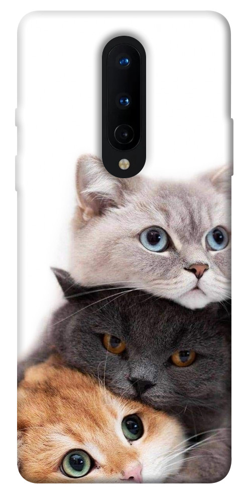 Чехол Три кота для OnePlus 8