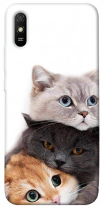 Чохол Три коти для Xiaomi Redmi 9A