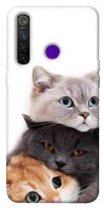 Чехол Три кота для Realme 5 Pro