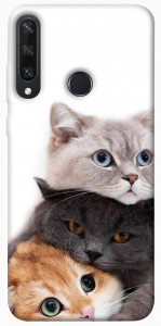 Чохол Три коти для Huawei Y6p