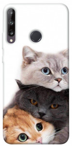 Чехол Три кота для Huawei Y7p