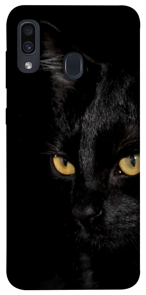 Чехол Черный кот для Galaxy A30 (2019)