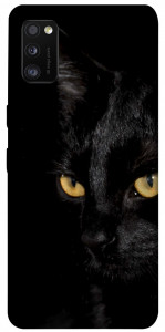 Чехол Черный кот для Galaxy A41 (2020)