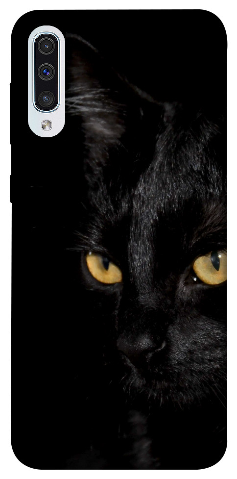 Чехол Черный кот для Galaxy A50 (2019)