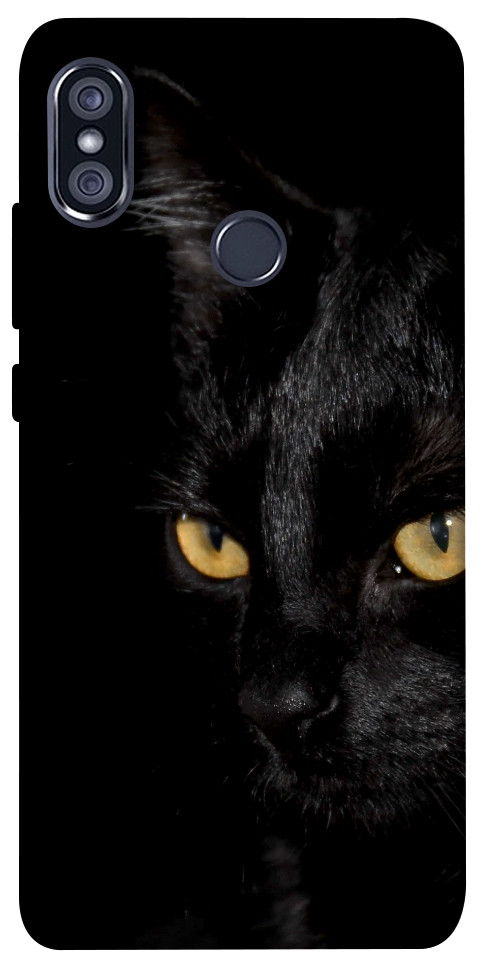 Чехол Черный кот для Xiaomi Redmi Note 5 (Dual Camera)