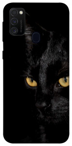 Чехол Черный кот для Samsung Galaxy M30s