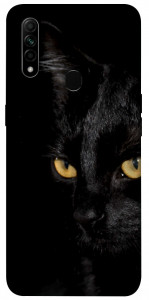 Чохол Чорний кіт для Oppo A31