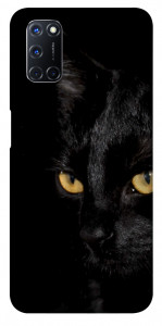 Чехол Черный кот для Oppo A52