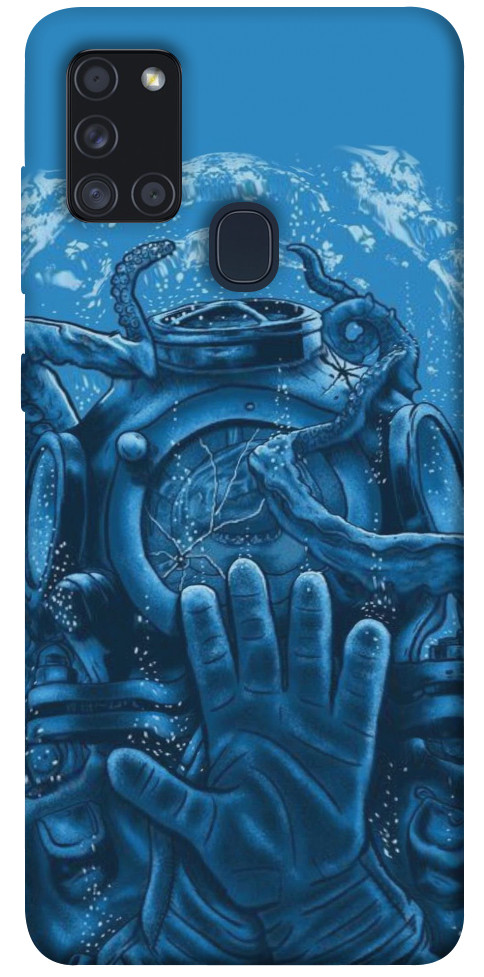 Чохол Astronaut art для Galaxy A21s (2020)