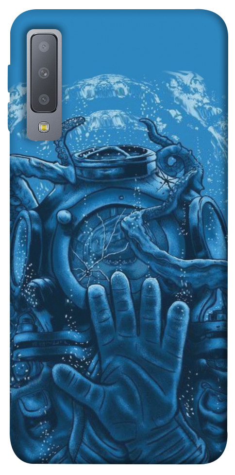 Чехол Astronaut art для Galaxy A7 (2018)