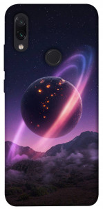 Чехол Сатурн для Xiaomi Redmi Note 7