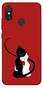 Чехол Влюбленные коты для Xiaomi Mi 8