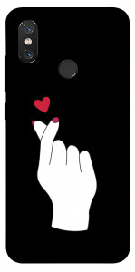 Чехол Сердце в руке для Xiaomi Mi 8