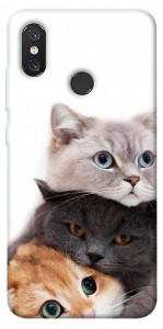 Чехол Три кота для Xiaomi Mi 8