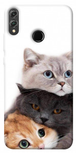 Чехол Три кота для Huawei Honor 8X