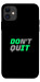 Чехол Don't quit для iPhone 11