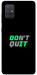 Чохол Don't quit для Galaxy A71 (2020)