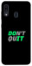 Чехол Don't quit для Galaxy A30 (2019)