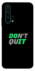 Чохол Don't quit для Huawei Honor 20 Pro