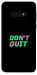 Чехол Don't quit для Galaxy S10e