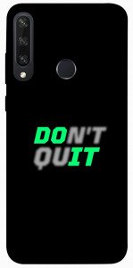 Чехол Don't quit для Huawei Y6p