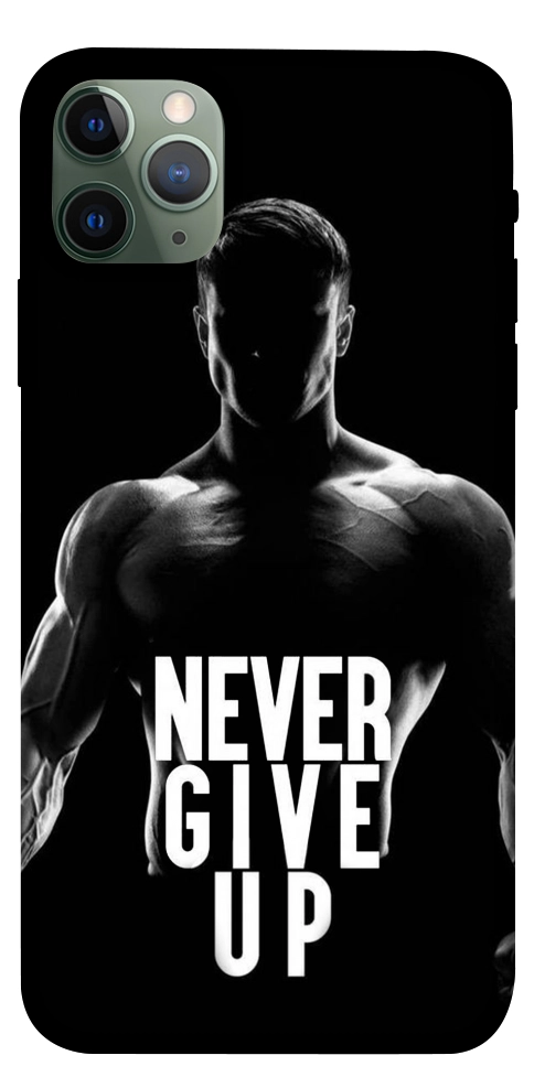 Чехол Never give up для iPhone 11 Pro Max