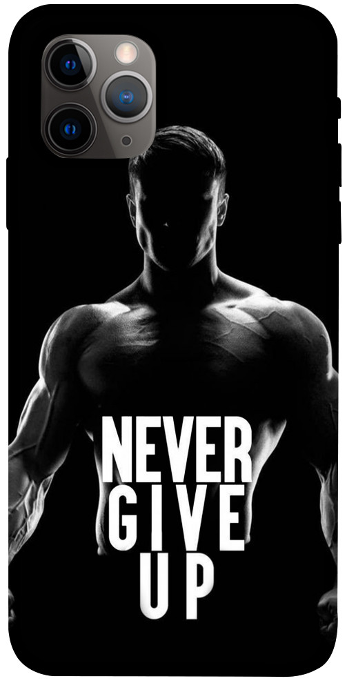 Чехол Never give up для iPhone 11 Pro