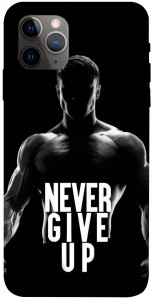 Чохол Never give up для iPhone 11 Pro