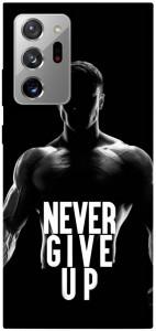 Чохол Never give up для Galaxy Note 20 Ultra