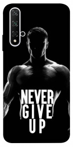 Чехол Never give up для Huawei Honor 20